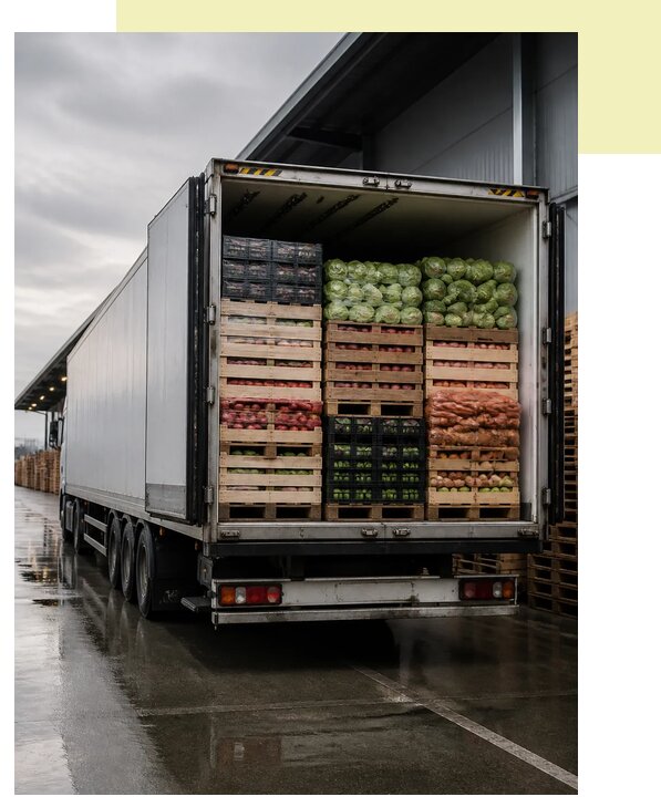 Перевозка плодоовощной продукции в Ярославль по цене от 5134 р. | Агросервис-Рсл