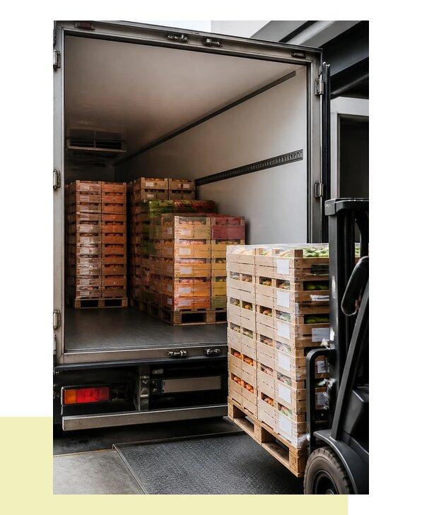 Перевозка сельхозпродукции на паллетах с доставкой в Ярославль