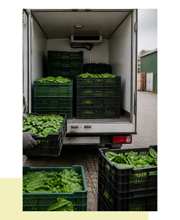 Перевозка шпината в Ярославль с сохранением свежести продукции